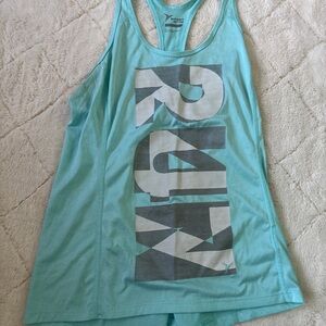 Active Aqua Racerback Running Top